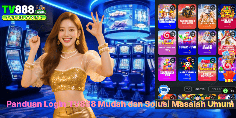 Panduan Login TV888 Mudah dan Solusi Masalah Umum